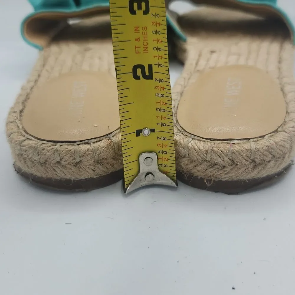 Nine West Espadrilles Bow Slide Sandles